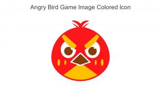 Angry Bird Game Image Colored Icon In Powerpoint Pptx Png And Editable Eps Format