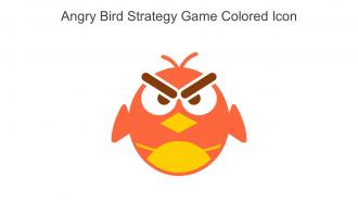 Angry Bird Strategy Game Colored Icon In Powerpoint Pptx Png And Editable Eps Format