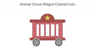 Animal Circus Wagon Colored Icon In Powerpoint Pptx Png And Editable Eps Format