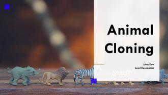 Animal Cloning PPT Template ACP