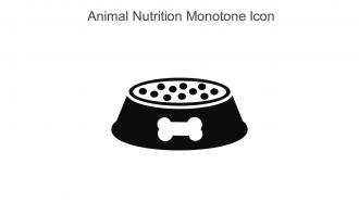Animal Nutrition Monotone Icon In Powerpoint Pptx Png And Editable Eps Format
