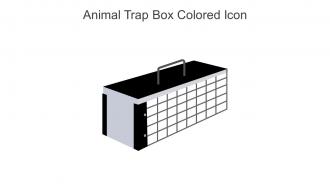 Animal Trap Box Colored Icon In Powerpoint Pptx Png And Editable Eps Format