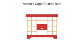 Animals Cage Colored Icon In Powerpoint Pptx Png And Editable Eps Format