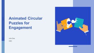 Animated Circular Puzzles For Engagement PPT Designs AT