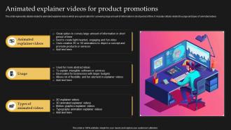 Animated Explainer Videos For Product Promotions Synthesia AI Text To Video AI SS V