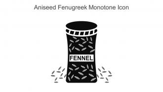Aniseed Fenugreek Monotone Icon In Powerpoint Pptx Png And Editable Eps Format