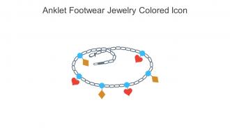 Anklet Footwear Jewelry Colored Icon In Powerpoint Pptx Png And Editable Eps Format