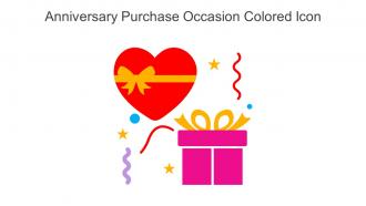 Anniversary Purchase Occasion Colored Icon In Powerpoint Pptx Png And Editable Eps Format