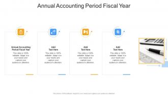 Annual Accounting Period Fiscal Year In Powerpoint And Google Slides Cpb