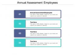 Annual assessment employees ppt powerpoint presentation infographic template layouts cpb