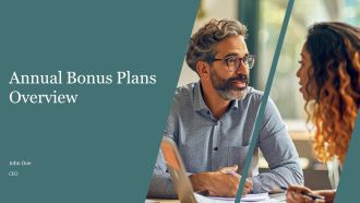 Annual Bonus Plans Overview PPT Guidelines AT