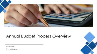 Annual Budget Process Overview PPT Outline AT