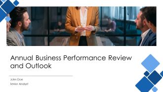 Annual Business Performance Review And Outlook PPT Outline AT
