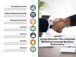 Annual business plan integrated marketing campaign business performance cpb