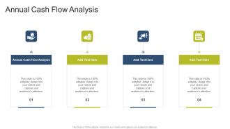 Annual Cash Flow Analysis In Powerpoint And Google Slides Cpb