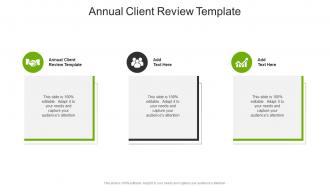 Annual Client Review Template In Powerpoint And Google Slides Cpb