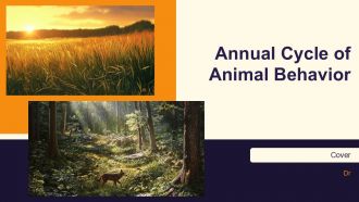 Annual Cycle Of Animal Behavior PPT Sample AT