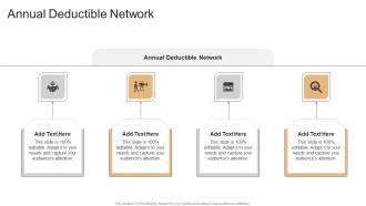 Annual Deductible Network In Powerpoint And Google Slides Cpb