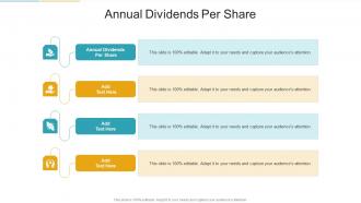 Annual Dividends Per Share In Powerpoint And Google Slides Cpb