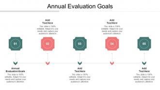 Annual Evaluation Goals Ppt Powerpoint Presentation Infographic Cpb