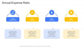 Annual Expense Ratio In Powerpoint And Google Slides Cpb