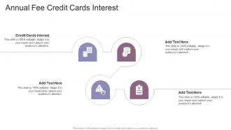 Annual Fee Credit Cards Interest In Powerpoint And Google Slides Cpb