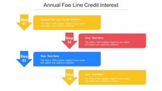 Annual Fee Line Credit Interest Ppt Powerpoint Presentation Portfolio Demonstration Cpb