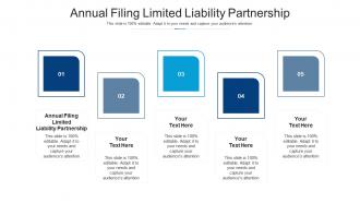 Annual filing limited liability partnership ppt powerpoint presentation infographic cpb