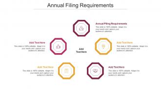 Annual Filing Requirements Ppt Powerpoint Presentation File Topics Cpb