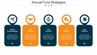Annual Fund Strategies Ppt Powerpoint Presentation Slides Clipart Images Cpb