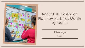 Annual HR Calendar Plan Key Activities Month By Month PPT PowerPoint AT