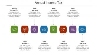 Annual income tax ppt powerpoint presentation pictures skills cpb