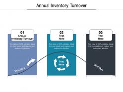 Annual inventory turnover ppt powerpoint presentation styles diagrams cpb