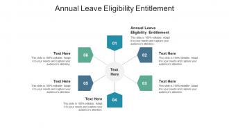 Annual leave eligibility entitlement ppt powerpoint presentation infographic cpb