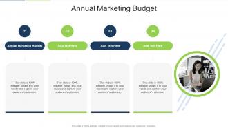 Annual Marketing Budget In Powerpoint And Google Slides Cpb