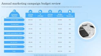 Annual Marketing Campaign Budget Review