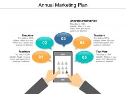 Annual marketing plan ppt powerpoint presentation file introduction cpb