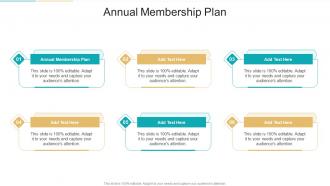 Annual Membership Plan In Powerpoint And Google Slides Cpb