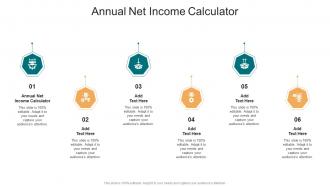 Annual Net Income Calculator In Powerpoint And Google Slides Cpb