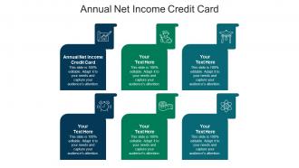 Annual net income credit card ppt powerpoint presentation show structure cpb