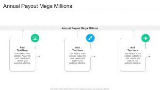 Annual Payout Mega Millions In Powerpoint And Google Slides Cpb