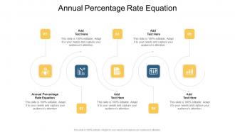 Annual Percentage Rate Equation In Powerpoint And Google Slides Cpb