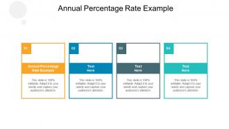 Annual percentage rate example ppt powerpoint presentation layouts model cpb