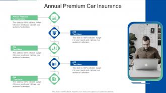 Annual Premium Car Insurance In Powerpoint And Google Slides Cpb