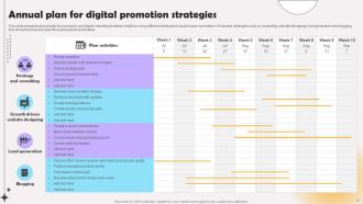 Annual Promotion Plan Powerpoint Ppt Template Bundles Best Interactive
