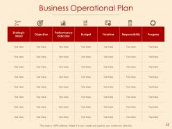 Annual report for business plan powerpoint presentation slides