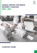 Annual report for rental property company pdf doc ppt document report template