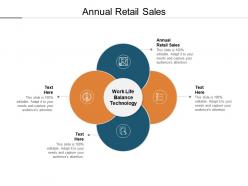 Annual retail sales ppt powerpoint presentation pictures template cpb