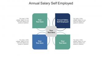 Annual salary self employed ppt powerpoint presentation pictures show cpb