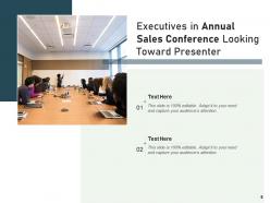 Annual Sales Conference Agenda Executives Presenter Strategic Recognize Successful
